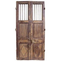 Wood Brown Wooden Door